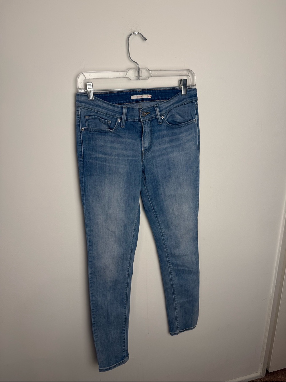 Levi’s 711 Light Blue Women's Skinny Jeans